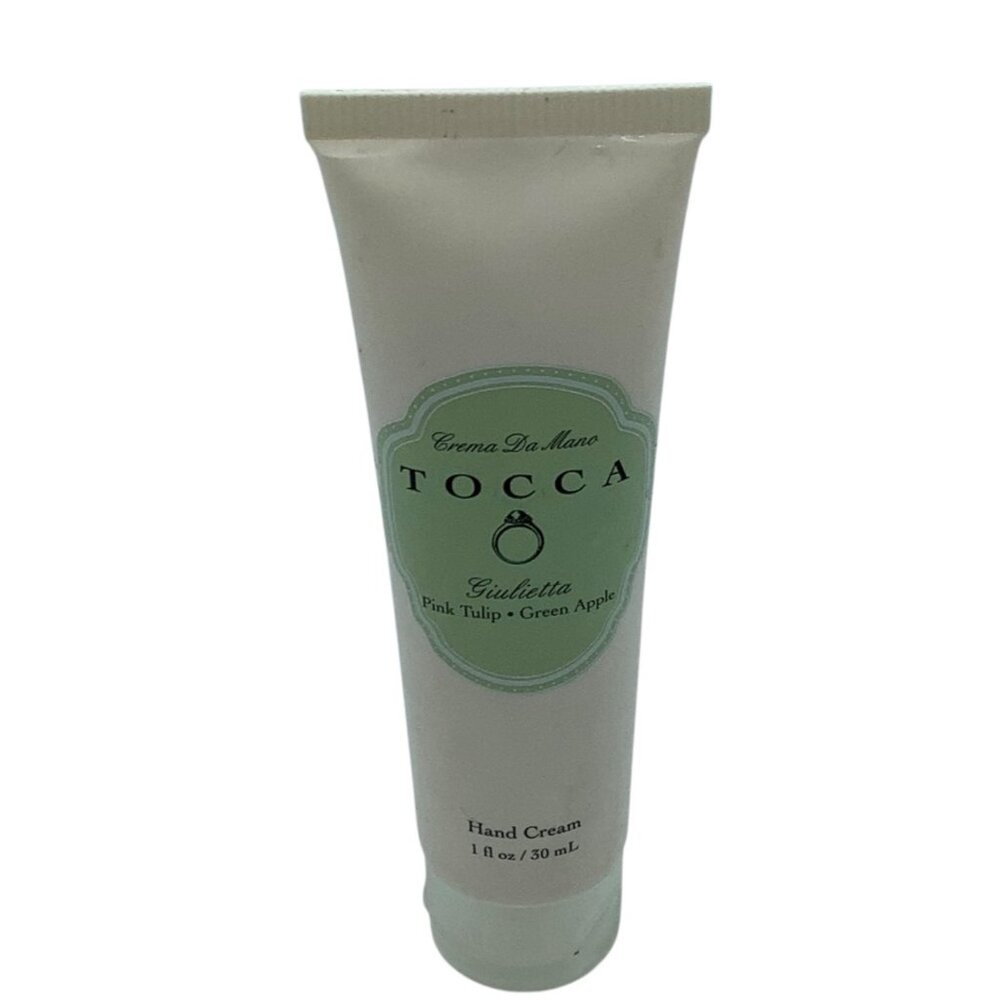 Tocca‎ Giulietta Hand Cream 1 Fl Oz  Pink Tulip Green Apple Coconut Oil Shea NEW